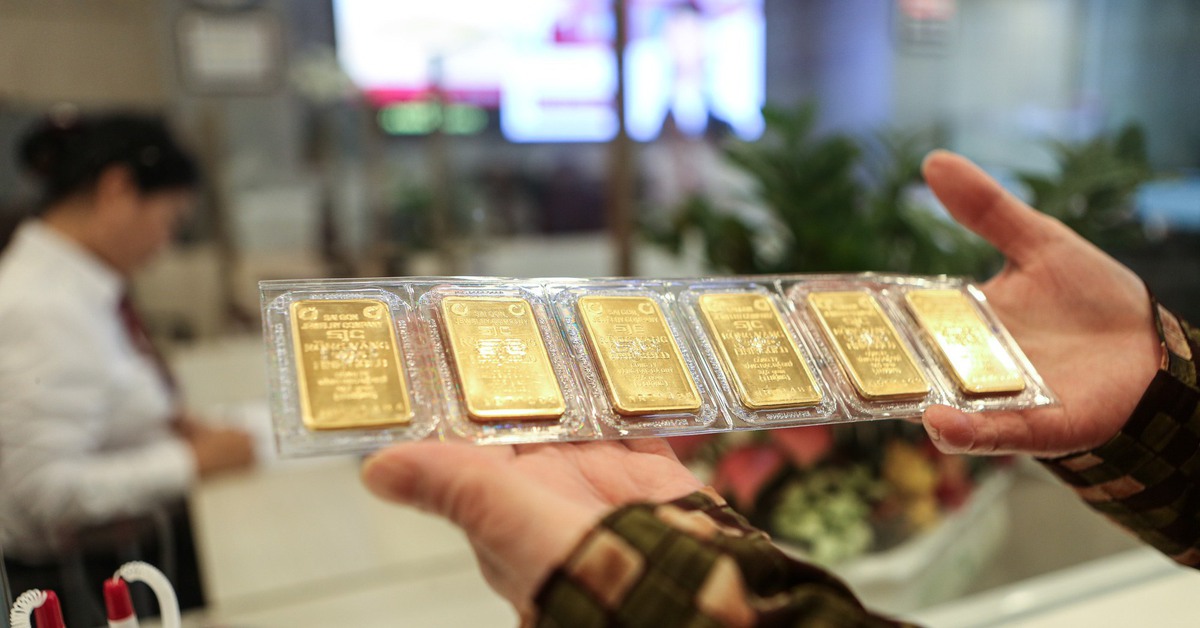 Giá vàng bật tăng trở lại, cao hơn giá thế giới 21,1 triệu đồng/lượng