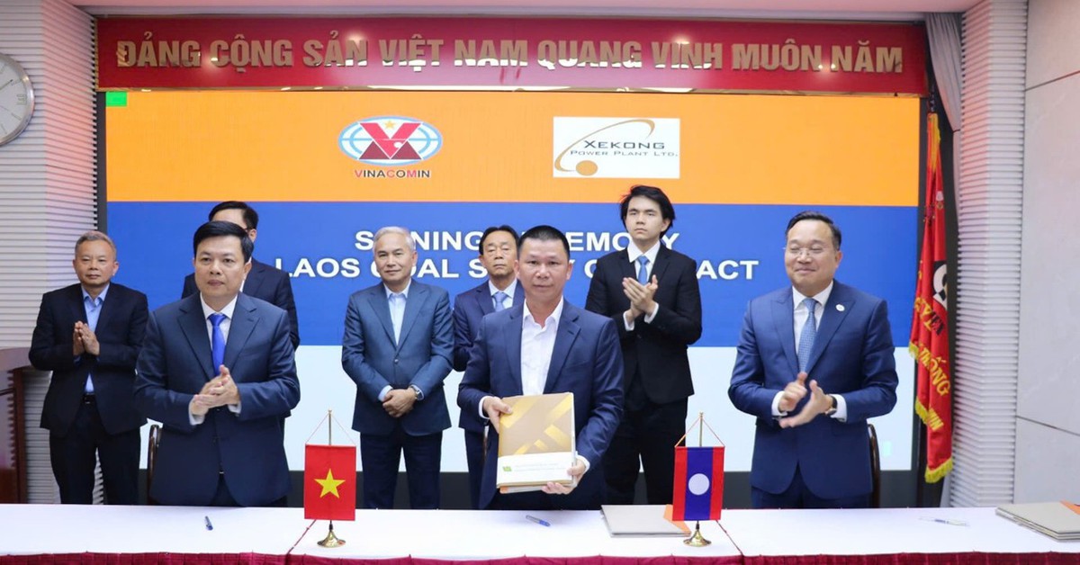 Hợp tác mua bán than Việt - Lào