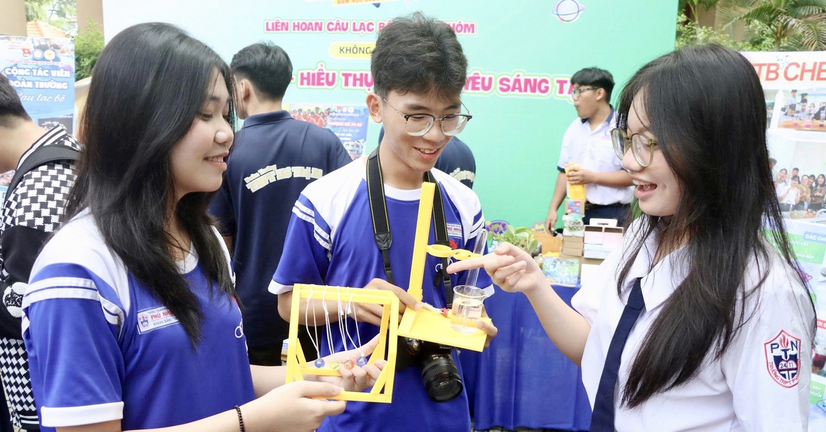 Rèn đức luyện tài trong ngày hội sáng tạo