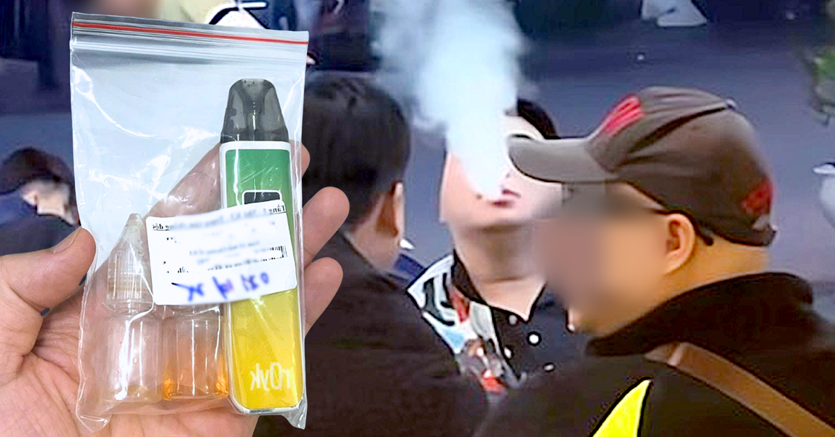 Thuốc lá điện tử vẫn âm thầm gây hại giới trẻ