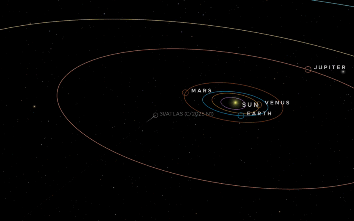 Trung Quốc tung ảnh chụp thiên thể liên sao bí ẩn 3I/ATLAS