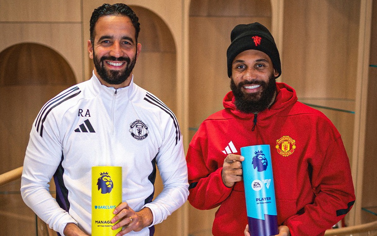 Man United ẵm trọn các giải thưởng uy tín ở Premier League