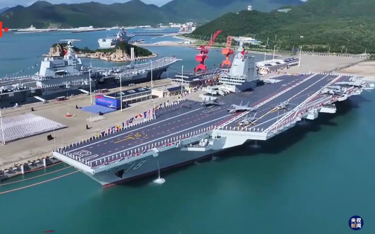 Trung Quốc nói tàu sân bay Phúc Kiến sẽ thường xuyên hiện diện tại vùng biển quốc tế