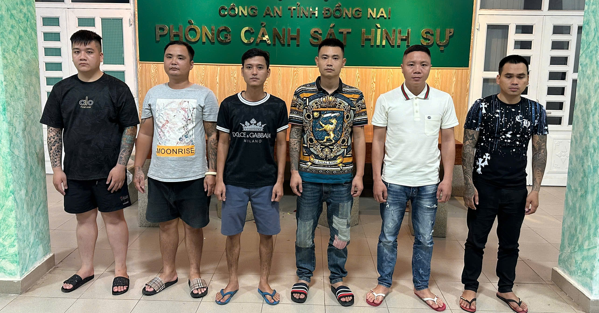 Công an Đồng Nai bắt nhóm cho vay nặng lãi, thu giữ súng và 200 viên đạn chì