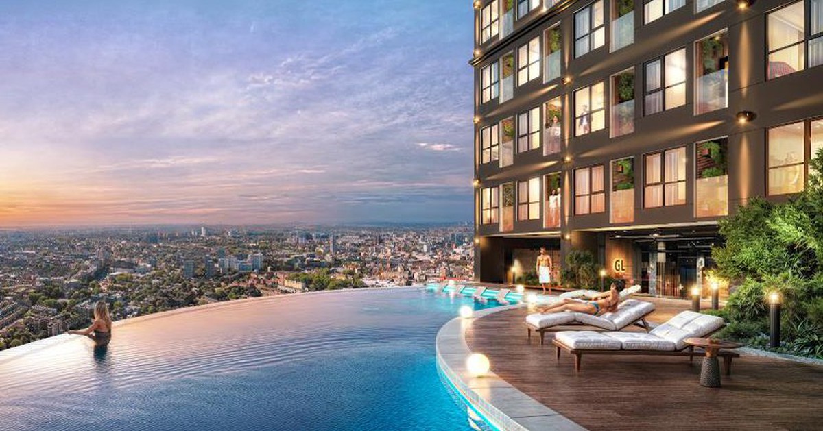 Đầu tư bền vững với nhà phố sổ hồng cạnh trung tâm thương mại