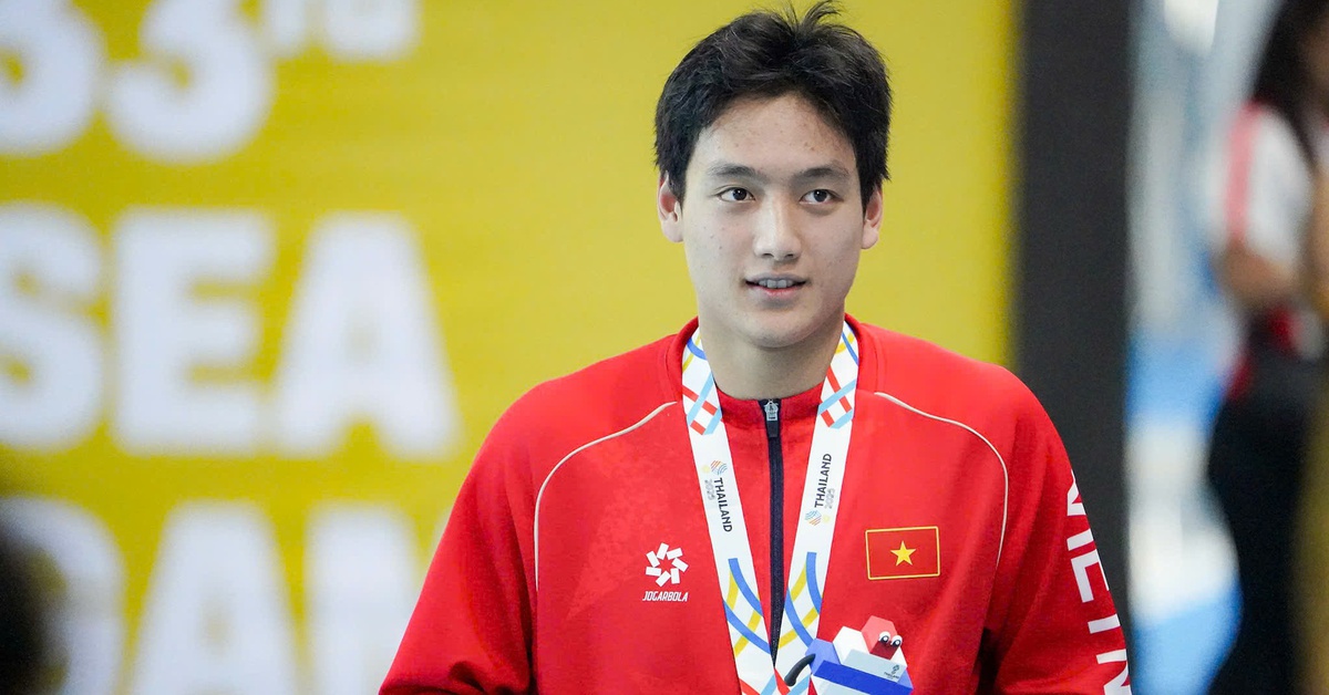 'Hot boy' môn bơi làm dậy sóng đường đua xanh ở SEA Games