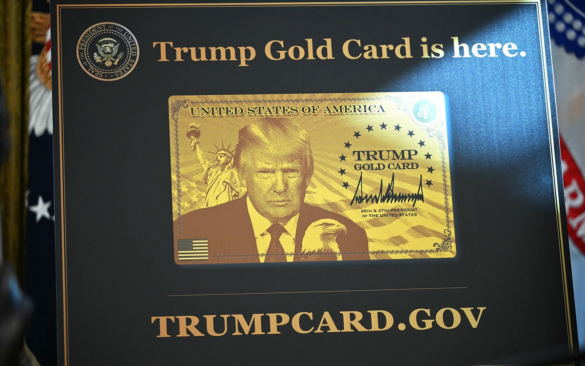 Mỹ ra mắt 'thẻ vàng' 1 triệu USD, mở 'làn ưu tiên' cho người giàu