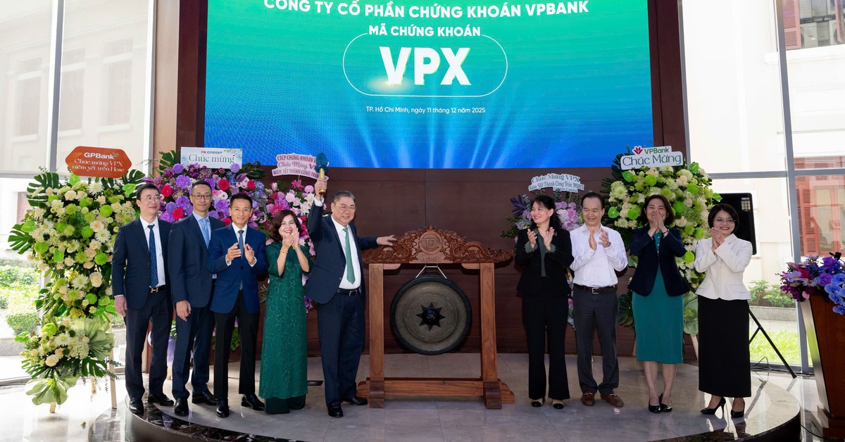 Cổ phiếu VPX của VPBankS chính thức giao dịch trên HoSE