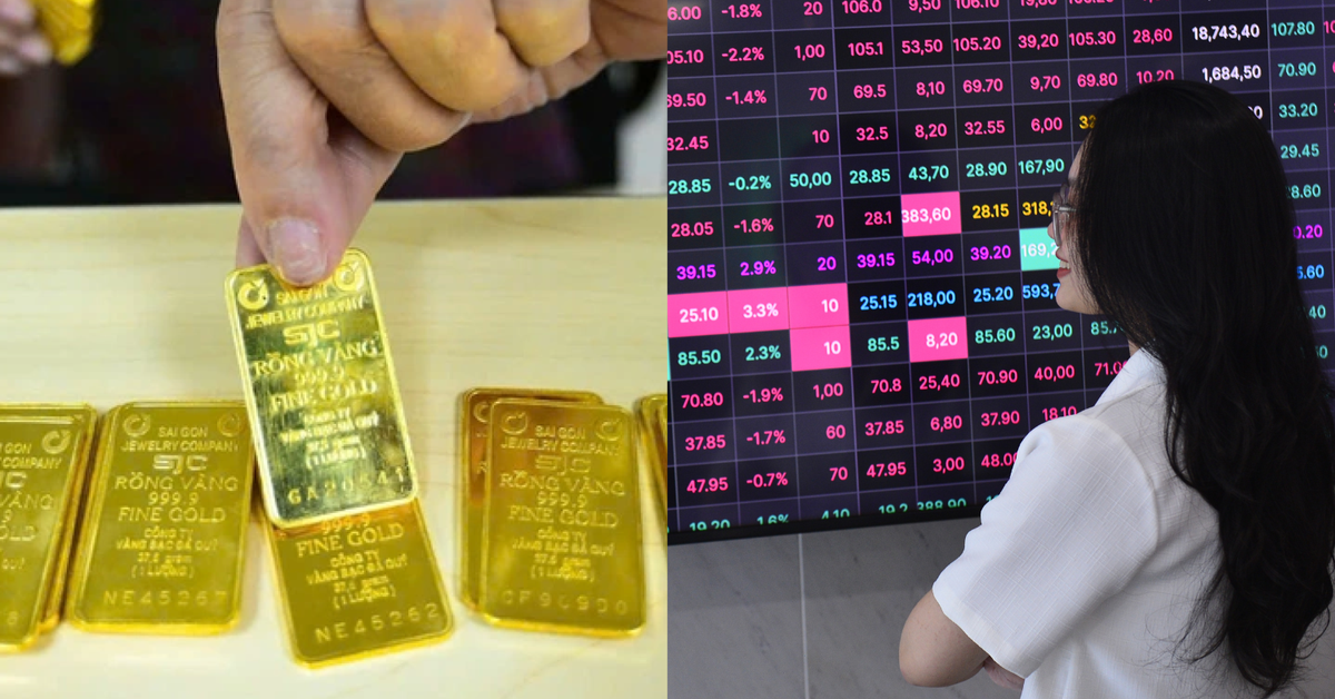 Những cổ phiếu nào đang sinh lời vượt mức tăng 80% của vàng miếng?