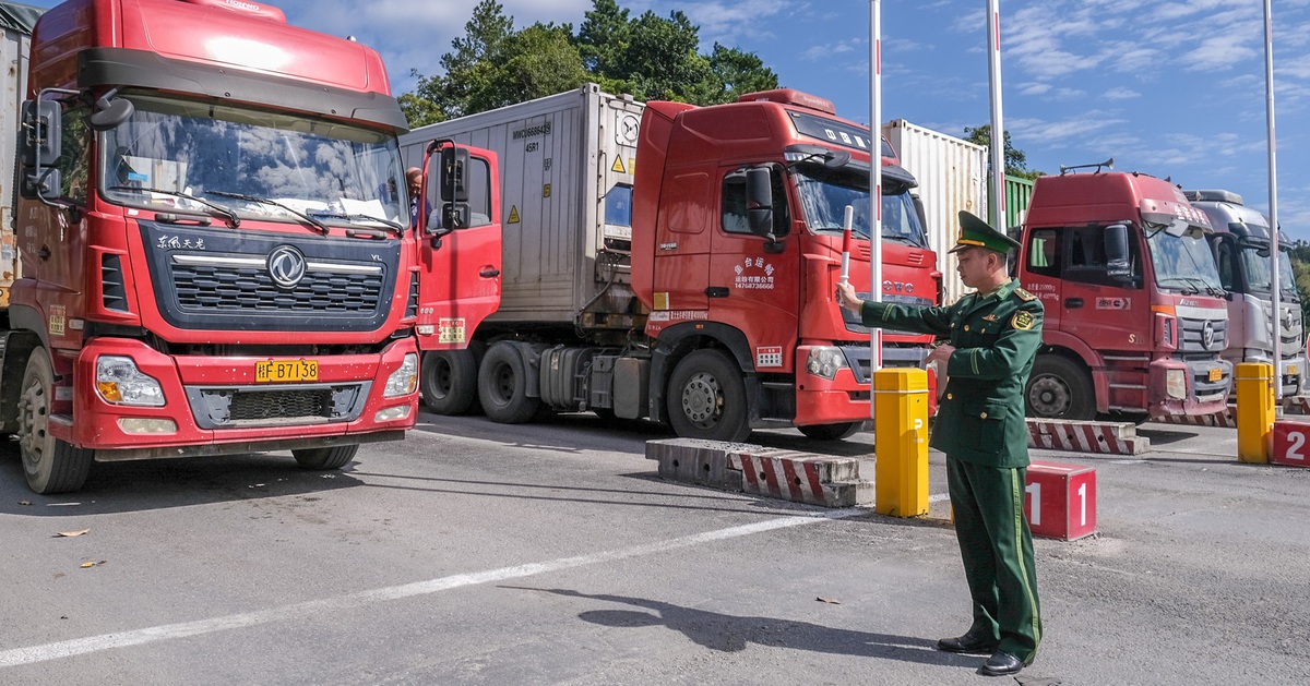 Bắt đầu thí điểm vận chuyển hàng hóa hai chiều Việt - Trung trong 1 năm