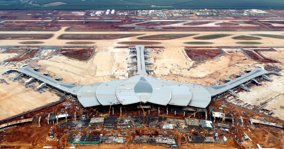 'Siêu sân bay' Long Thành trước giờ đón chuyến bay đầu tiên