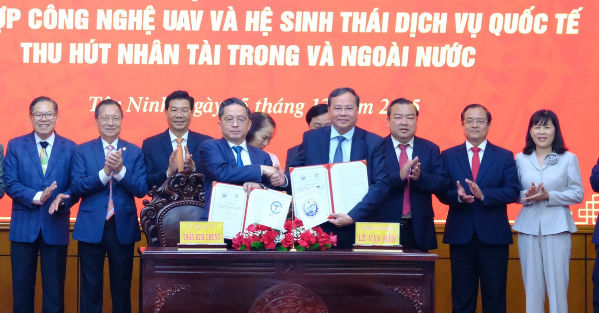 Tây Ninh hợp tác phát triển hệ sinh thái công nghệ thiết bị bay không người lái