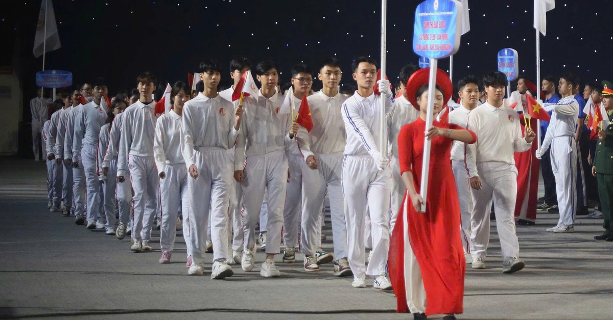 Tưng bừng khai mạc Đại hội thể dục thể thao Thủ đô lần thứ 11