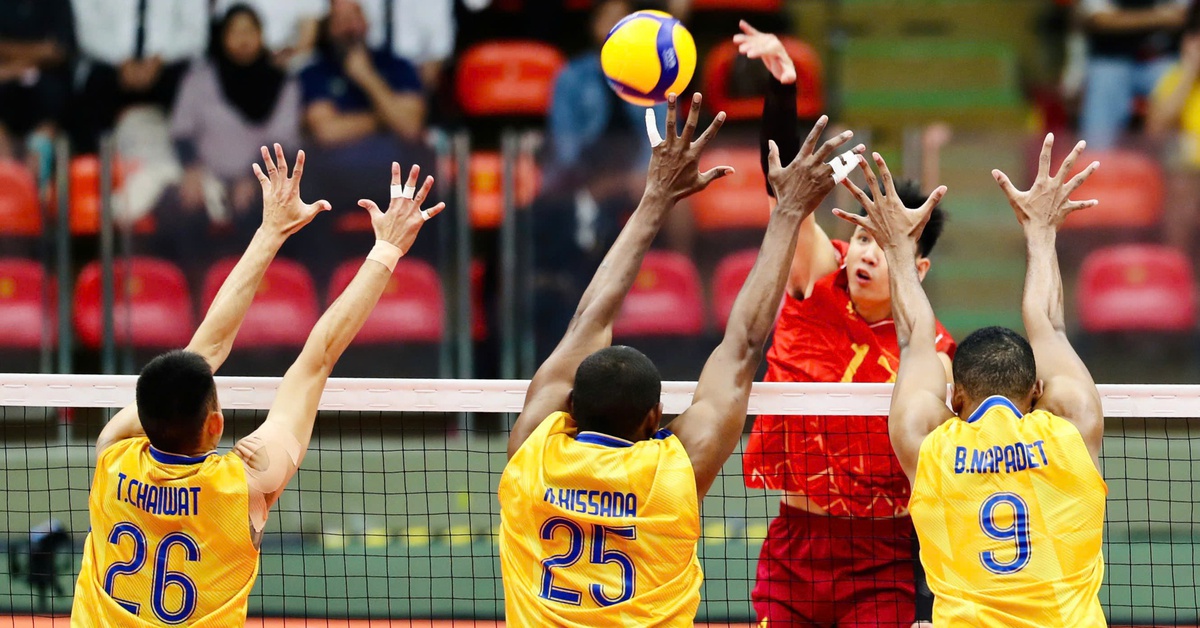 Thua Thái Lan 0-3, bóng chuyền nam Việt Nam xếp nhì bảng A SEA Games 33