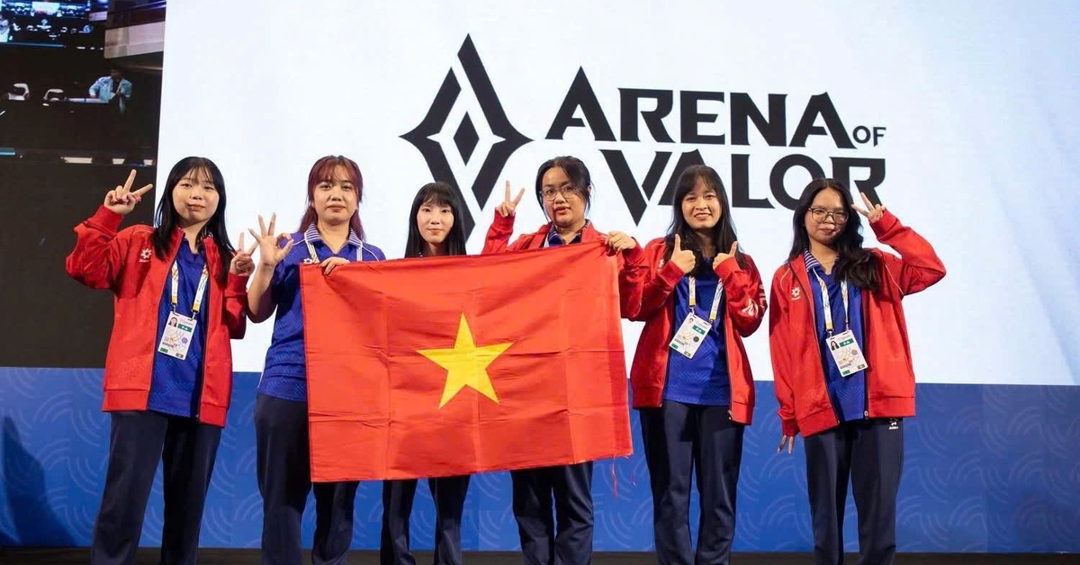 Việt Nam lần đầu giành HCV bộ môn Liên Quân Mobile