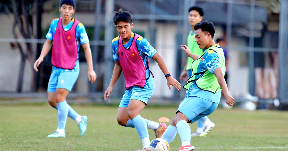 U22 Việt Nam sẵn sàng cho trận chung kết với chủ nhà Thái Lan