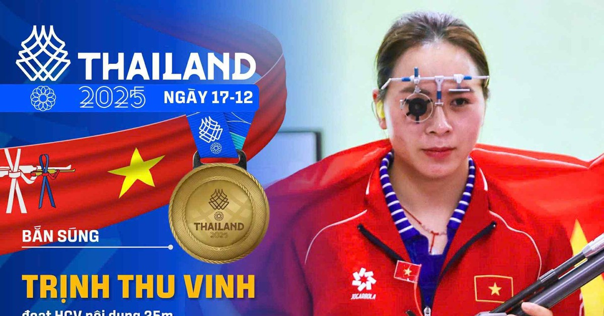 SEA Games 33 ngày 17-12: Xạ thủ Thu Vinh mang về cho Việt Nam HCV thứ 54