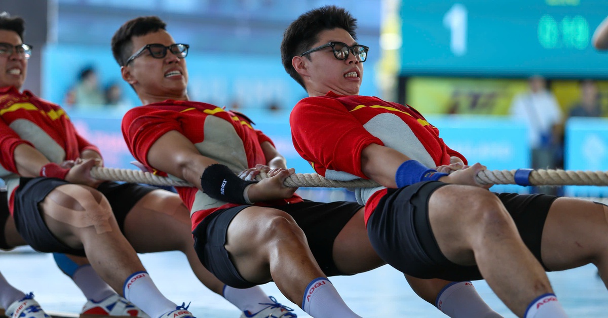 Kéo co Việt Nam ghi dấu lần đầu dự SEA Games với 3 màu huy chương