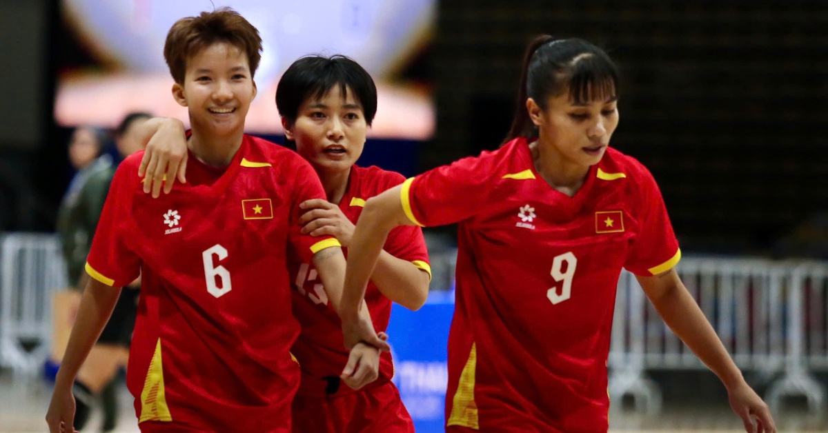 Futsal nữ Việt Nam - Indonesia (hiệp 1) 0-0