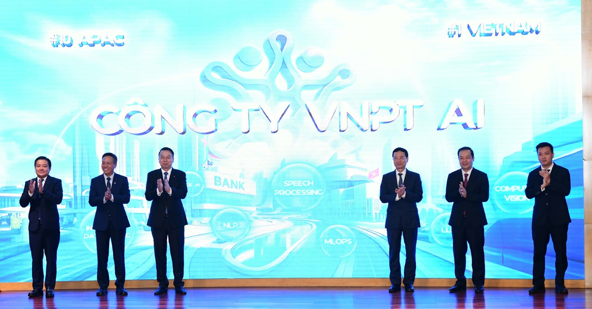 VNPT ra mắt công ty AI, đặt mục tiêu dẫn đầu công nghệ 'Make in Vietnam'