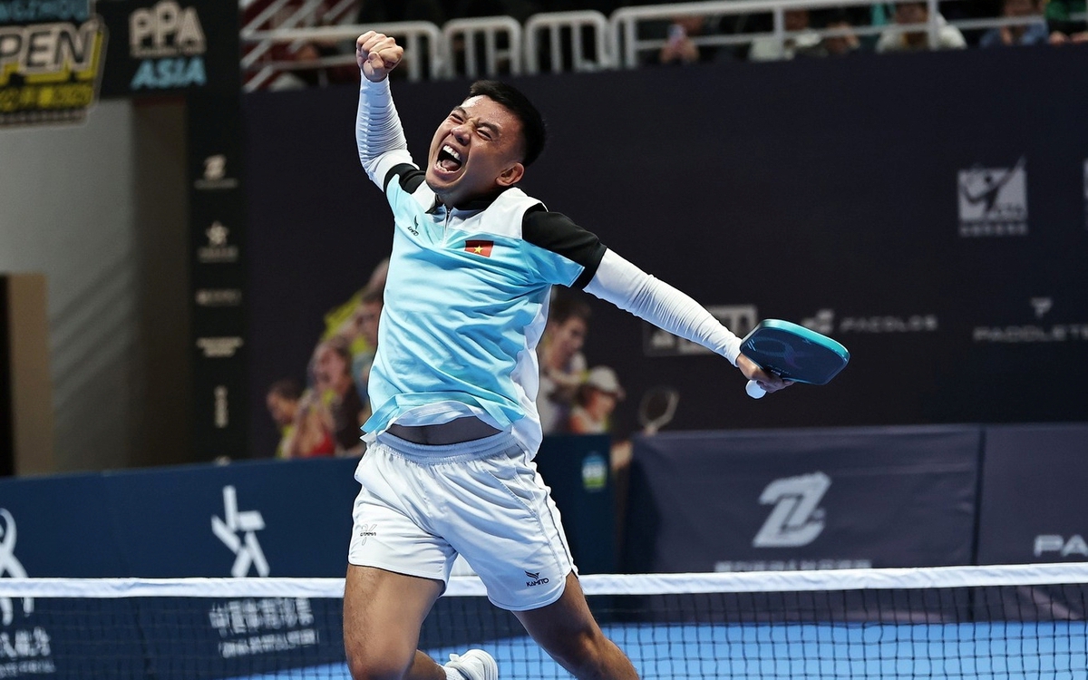 Lý Hoàng Nam sẽ dự giải pickleball có 1.000 vận động viên tại Đà Lạt