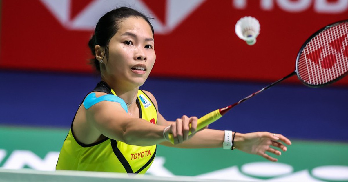 Quật ngã đối thủ Trung Quốc, tay vợt Thái Lan tạo địa chấn ở giải cầu lông thế giới