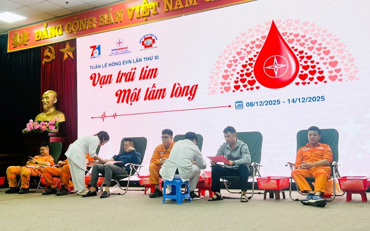 EVNGENCO3 responded to the 11th EVN Pink Week with 
 more than 400 units of blood