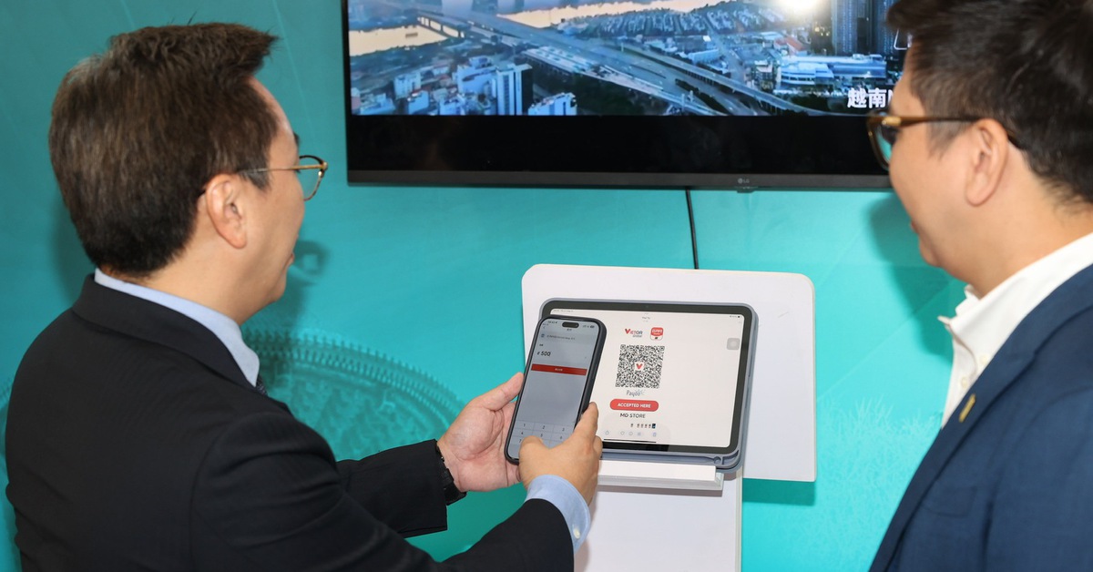 Việt Nam - Trung Quốc bắt tay đẩy mạnh thanh toán QR xuyên biên giới