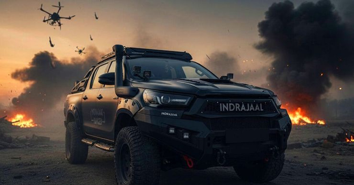 Toyota Hilux bản đặc biệt có thể bắn hạ drone bằng AI, phát hiện mục tiêu từ 10km