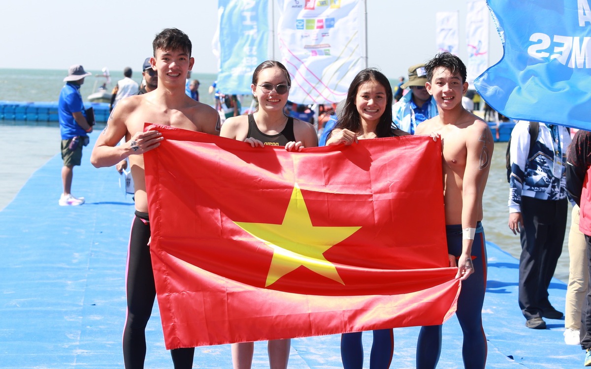 Bơi Việt Nam bất ngờ giành HCV ngày cuối cùng của SEA Games