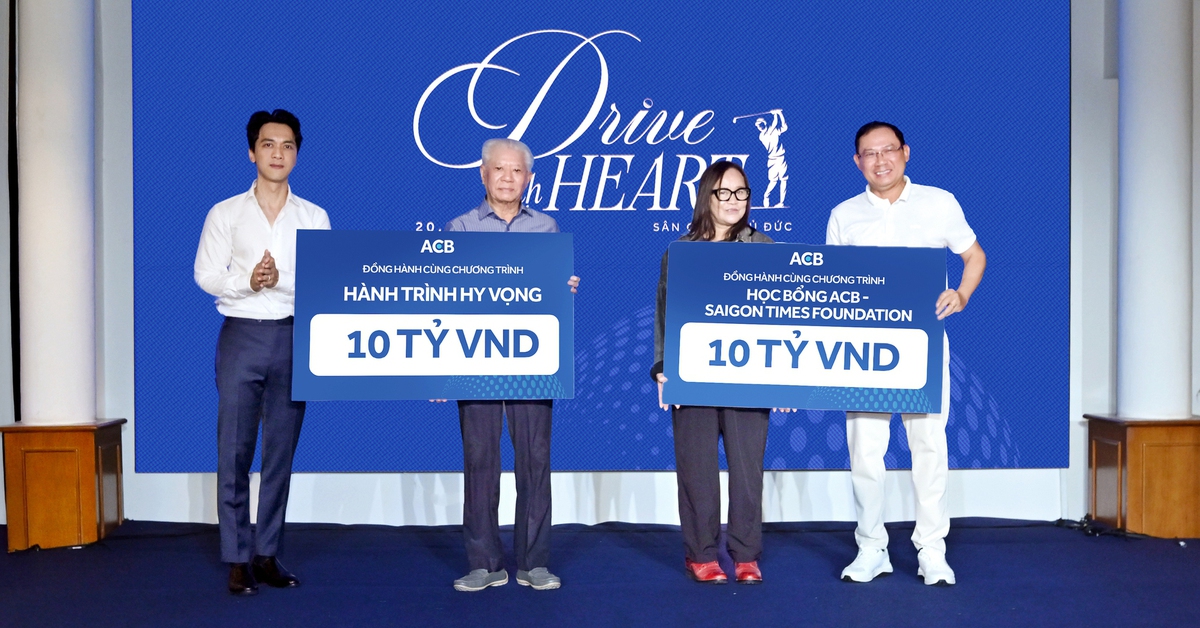 Tổ chức giải golf thiện nguyện ACB Invitational 2025 - Drive with Heart