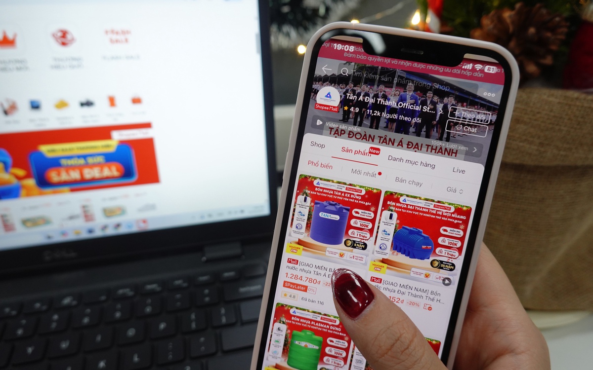 Thương hiệu gia dụng Việt tìm động lực tăng trưởng trên Shopee Mall