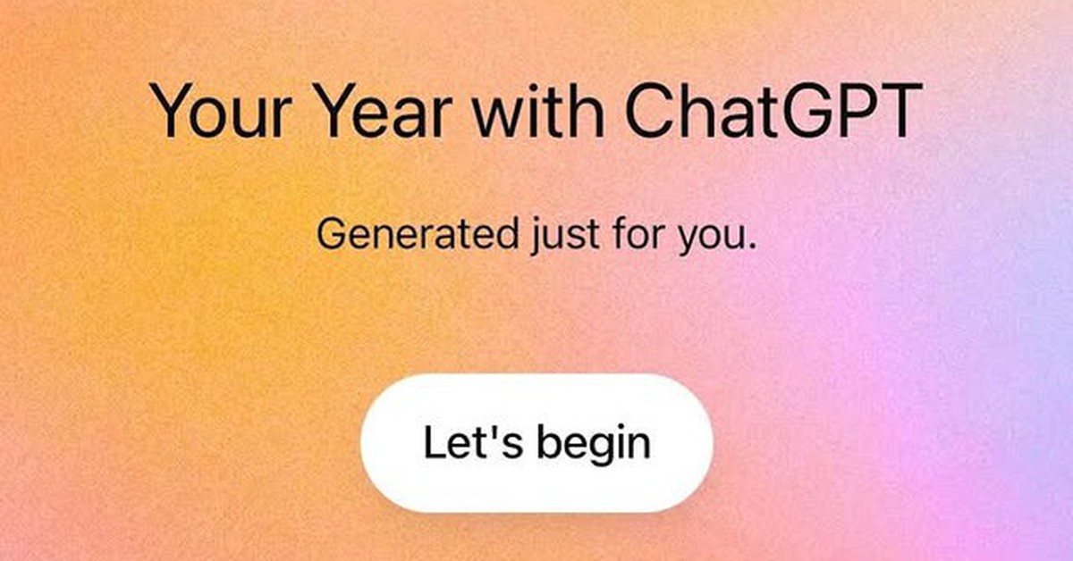 ChatGPT cũng "khoe" Wrapped, nhìn lại một năm bạn dùng AI