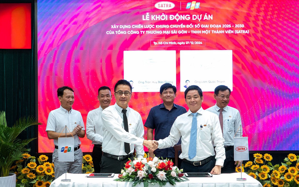 SATRA bắt tay FPT thúc đẩy chuyển đổi số ngành bán lẻ giai đoạn 2025-2030