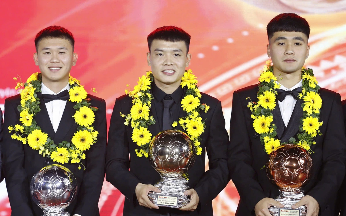 Quả bóng vàng Việt Nam tái xuất ở đội tuyển futsal Việt Nam