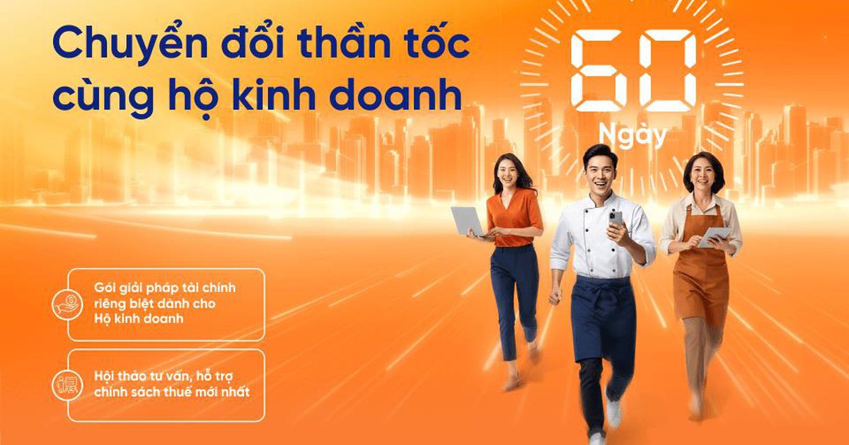 Kích hoạt chiến dịch 60 ngày chuyển đổi tăng tốc cho tiểu thương