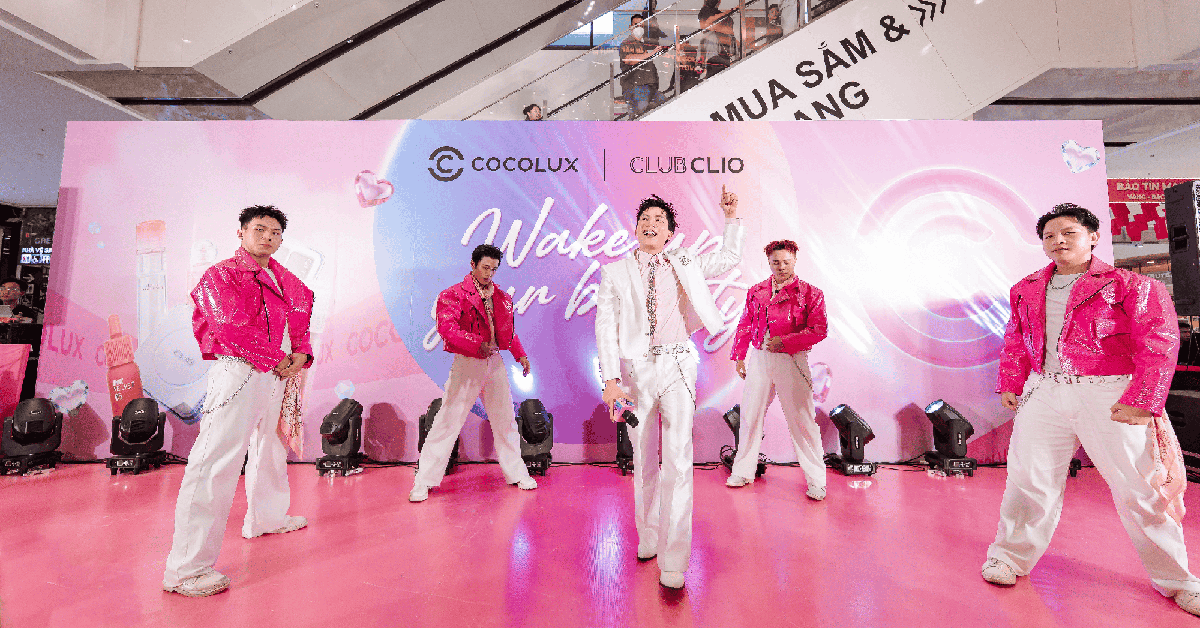 Sự kiện Cocolux x Club Clio thu hút người trẻ đến tham gia trải nghiệm