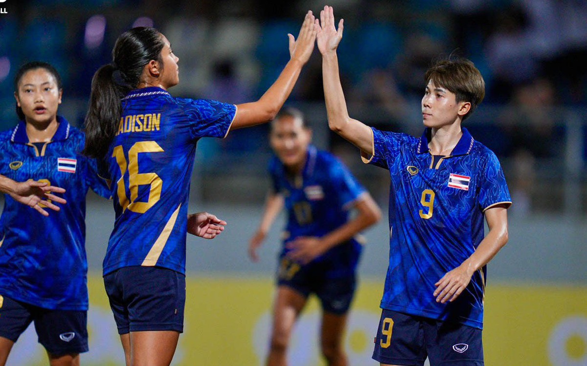 Dàn sao nhập tịch tuyển nữ Indonesia thua thảm Thái Lan 0-8 ở SEA Games 33