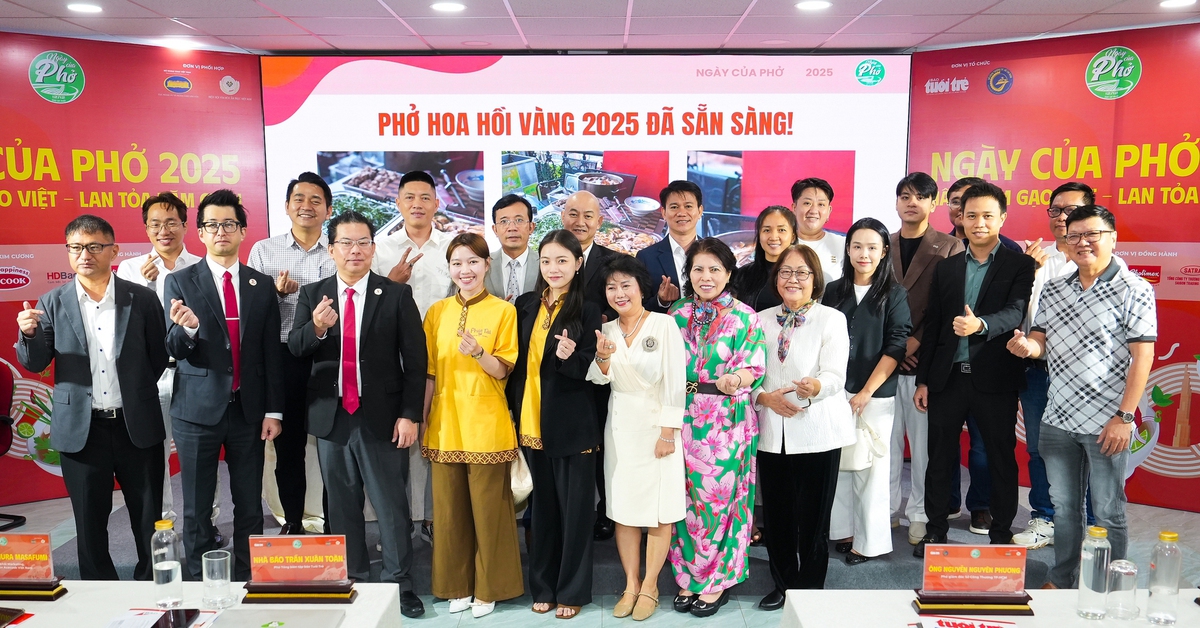Lễ hội Ngày của Phở 2025: Sẵn sàng 20.000 tô phở ngon giá 40.000 đồng