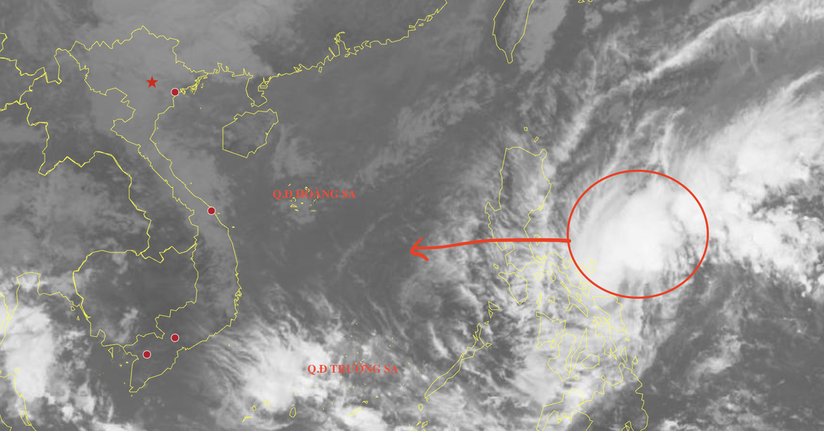 Dự báo thời điểm áp thấp nhiệt đới vào Biển Đông, có thể thành bão số 16