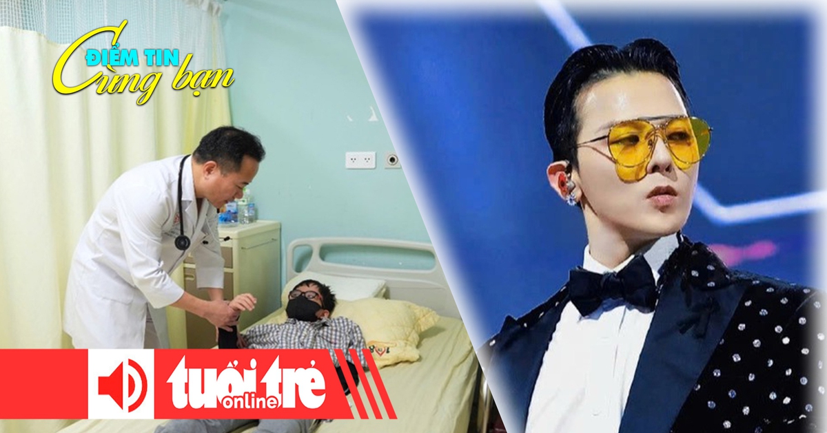 Điểm tin cùng bạn 8h: 8 tuổi, 14 tuổi đã bị đột quỵ; 1 trường ĐH Mỹ sắp có môn học mới tên G-DRAGON