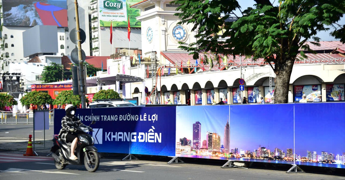 Khởi công "làm đẹp" đường Lê Lợi, hầu hết nhà "mặt tiền" đồng thuận