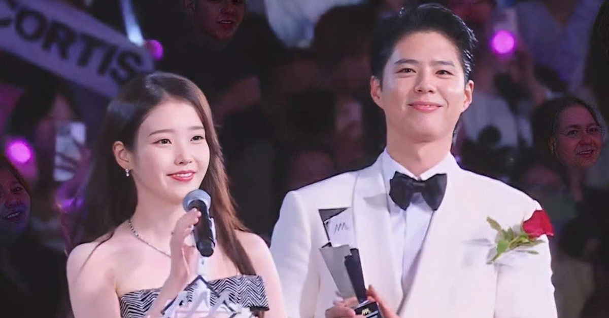 IU, Park Bo Gum tình tứ tại AAA 2025, G-DRAGON là nghệ sĩ huyền thoại