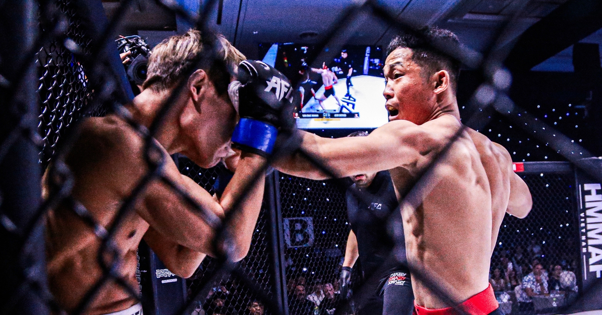 Lưu Đức Mạnh hạ knock-out cao thủ Hàn Quốc ở AFC 39