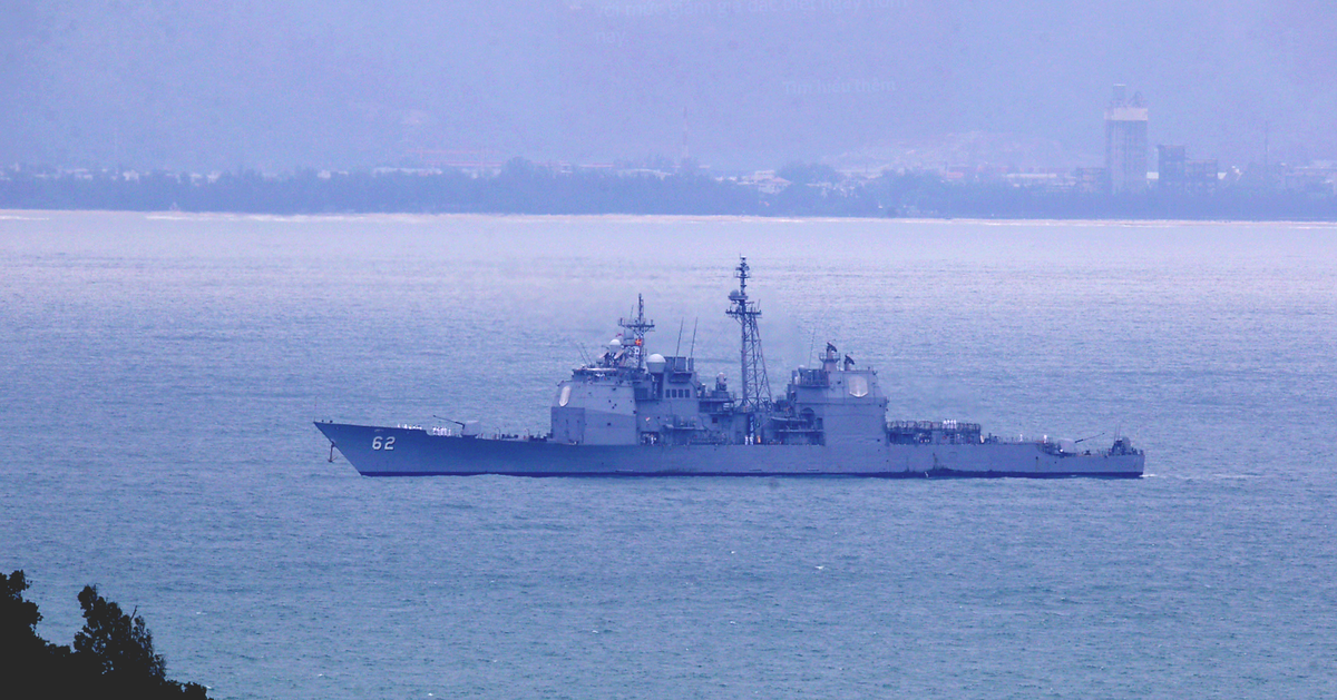 Đội tàu hải quân hùng hậu của Hạm đội 7 Hoa Kỳ ghé thăm Đà Nẵng