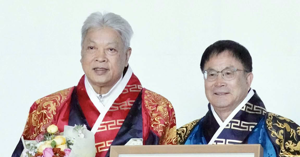 Ông Trương Ngọc Để được phong 9 đẳng huyền đai taekwondo