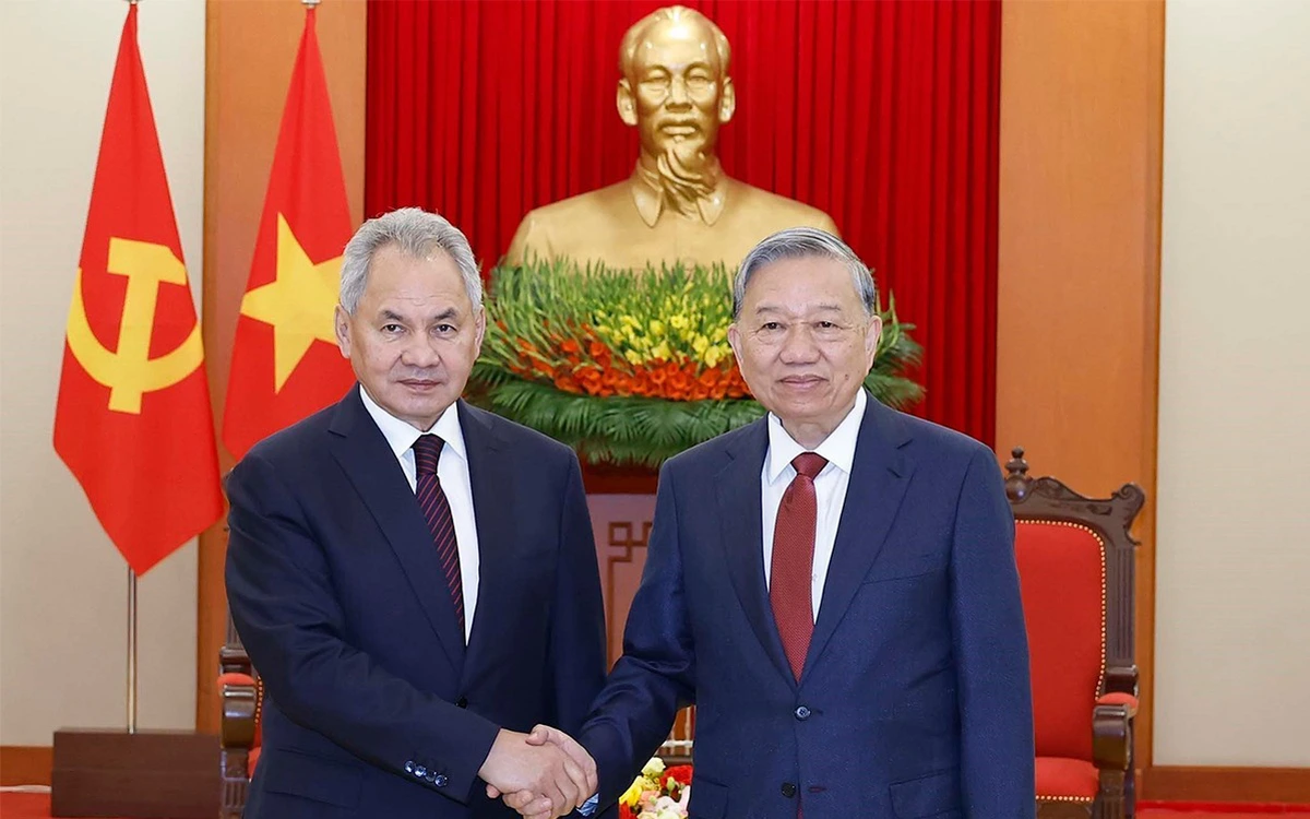 Tổng Bí thư Tô Lâm tiếp Thư ký Hội đồng An ninh Nga, thúc đẩy quan hệ song phương lên tầm cao mới