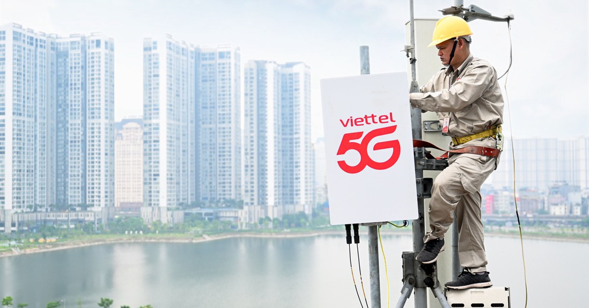 Viettel đã xây thêm 20.000 trạm 5G trong năm 2025