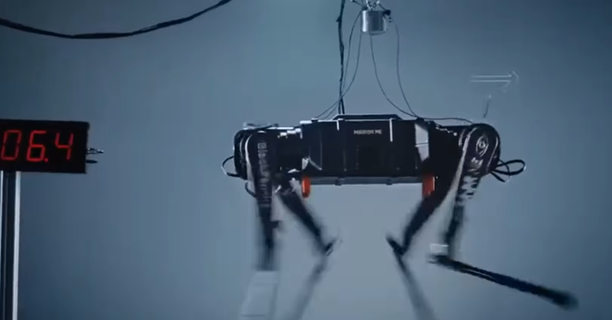 Trung Quốc tung ra robot Báo Đen 4 chân nhanh nhất thế giới
