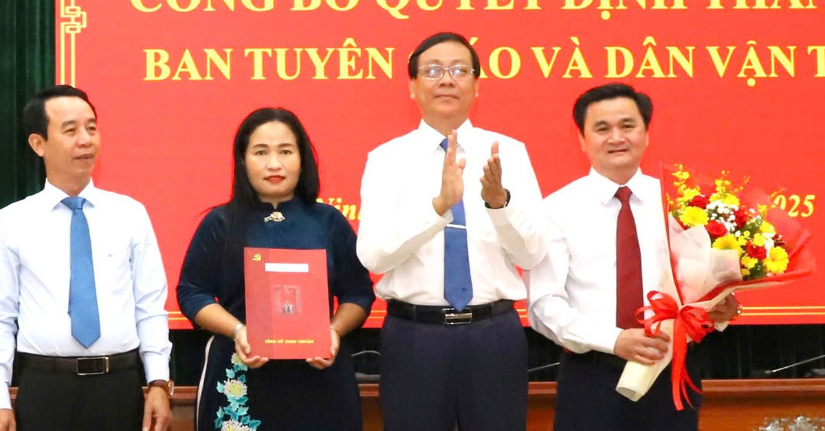 Ninh Thuận phân công và bổ nhiệm nhiều cán bộ sở, ngành - Tuổi Trẻ Online